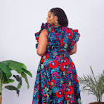 Women’s Ankara Maxi Dress